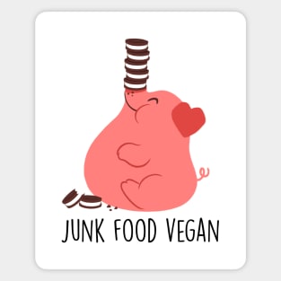 Junk Food Vegan Magnet